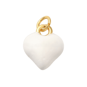 MINI WHITE HEART