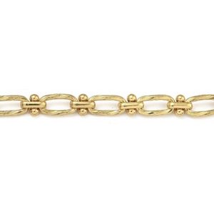 Chunky oval link chain - Gold