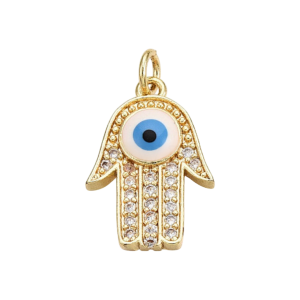 HAMSA HAND WITH EVIL EYE
