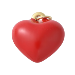 RED BUBBLE HEART