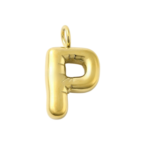 LARGE BUBBLE LETTER P