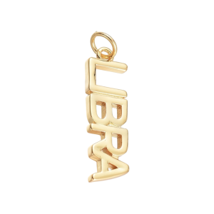 LIBRA WORD CHARM