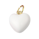 BUBBLE HEART WHITE