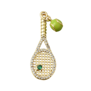 RACKET WITH TENNIS BALL